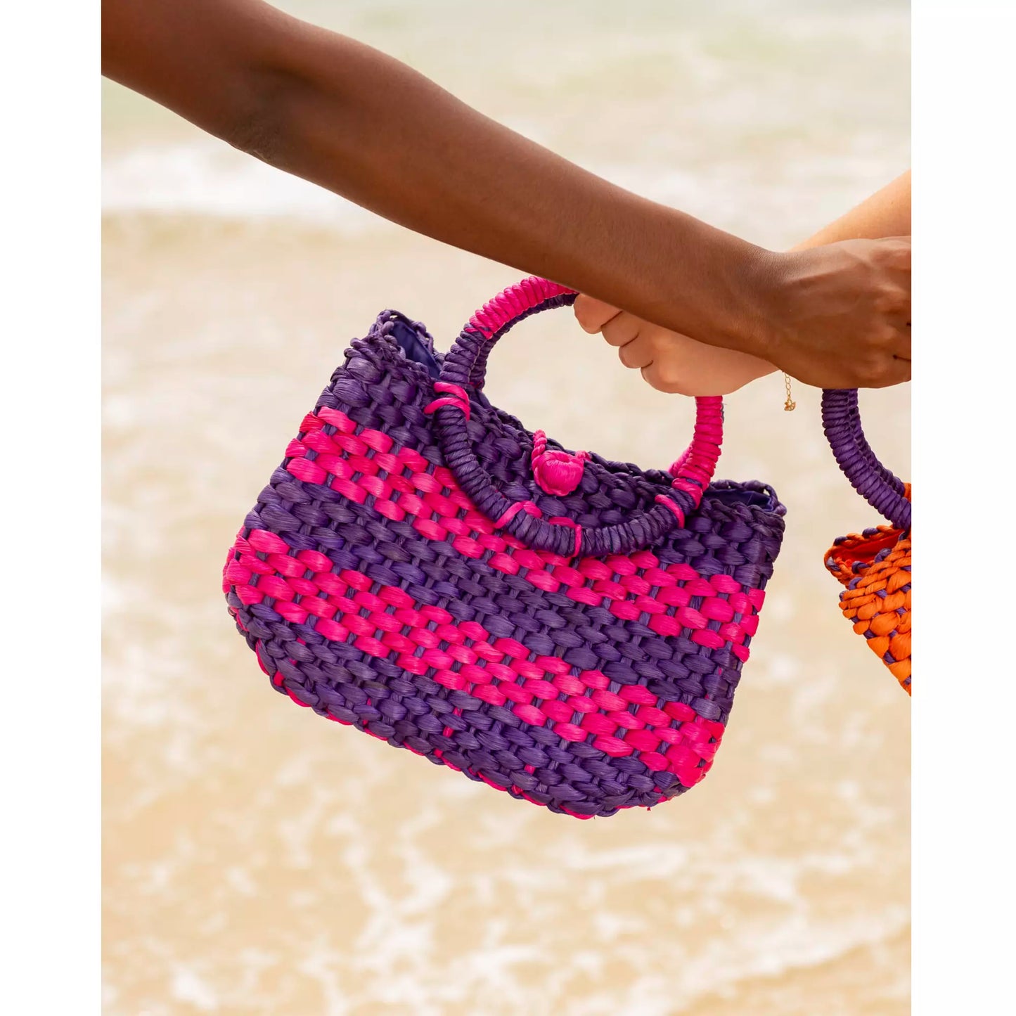 Maceió Pink and Purple Neon Straw